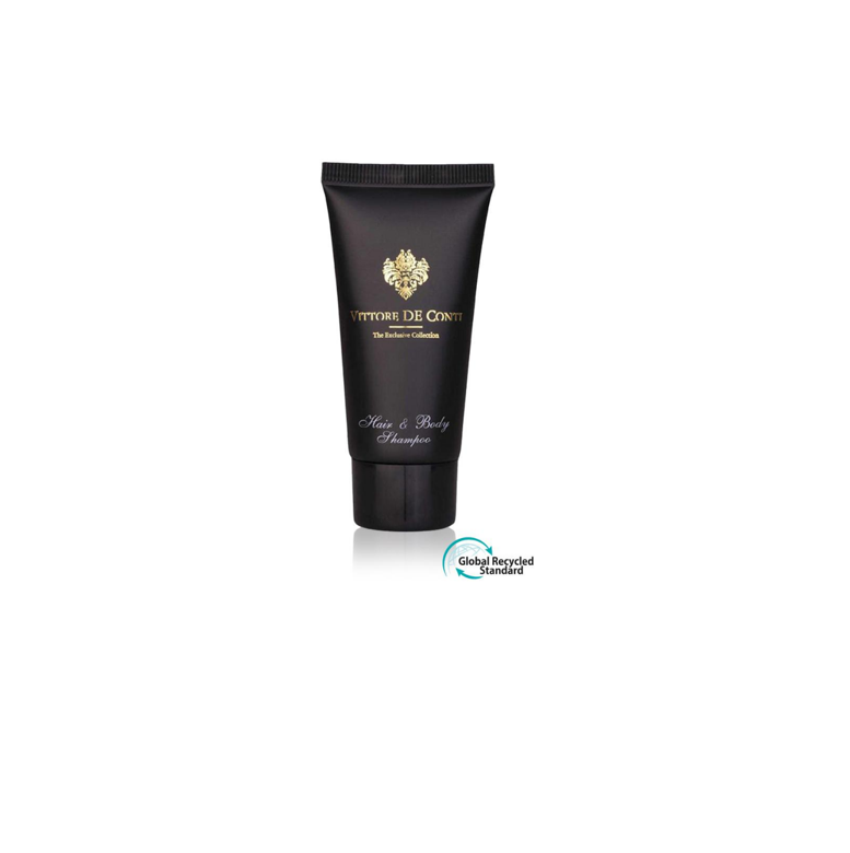 Hair & Body Shampoo in bottle, 20ML, Vittore De Conti