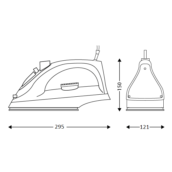 VINCI Höyrysilitysrauta 2200W