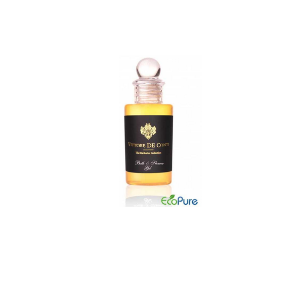 Bath & shower gel in bottle, 35 ml, Vittore De Conti