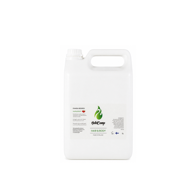 Finnish Berries Hair&Body Täyttökanisteri, 5L