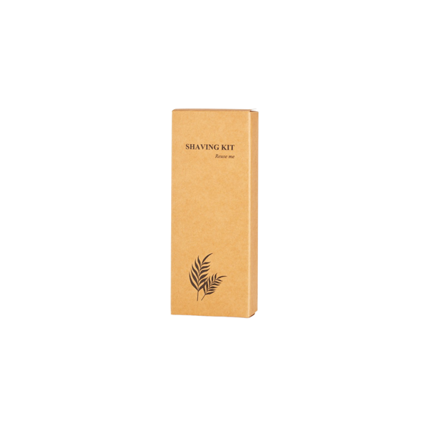 HotelComp Bamboo Eco Shaving Kit